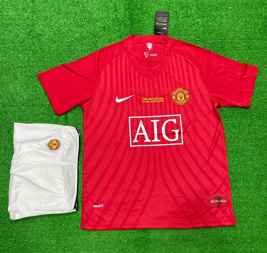 MANCHESTER UNITED 2008 AIG WITH SHORTS ( DR-IFIT QUALITY)