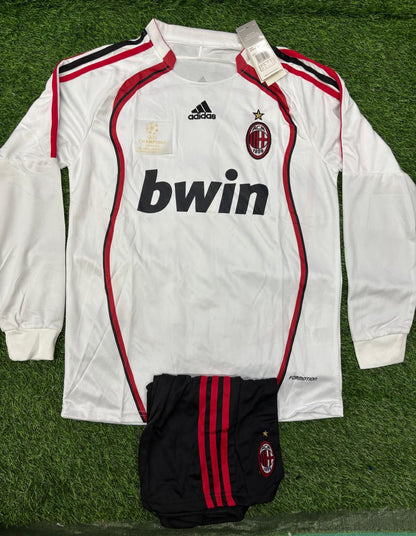 AC MILAN 2006-07 AWAY KIT ( RETRO ) WITH SHORTS